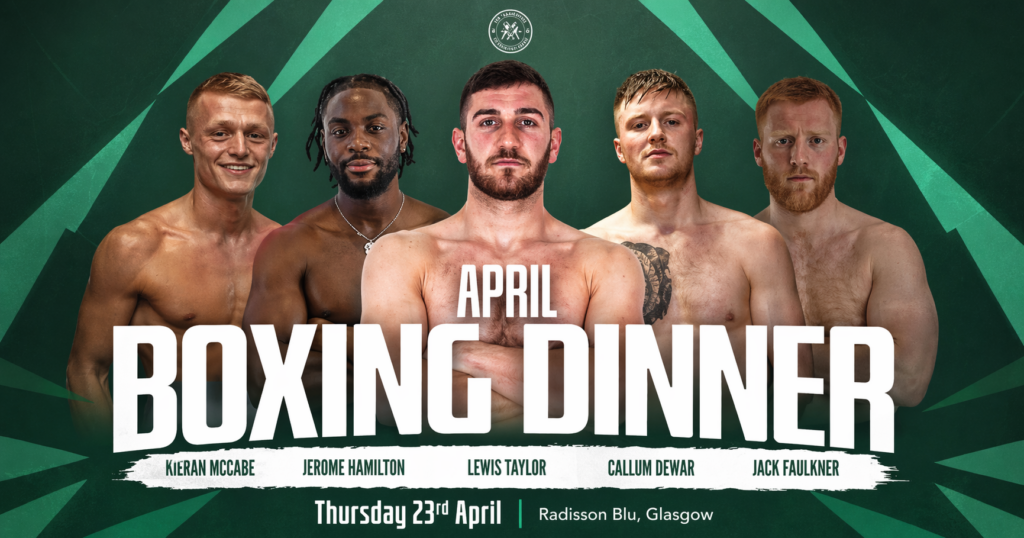 Coyle vs Daza Live: Fight Night Details for the April Boxing Dinner in Glasgow